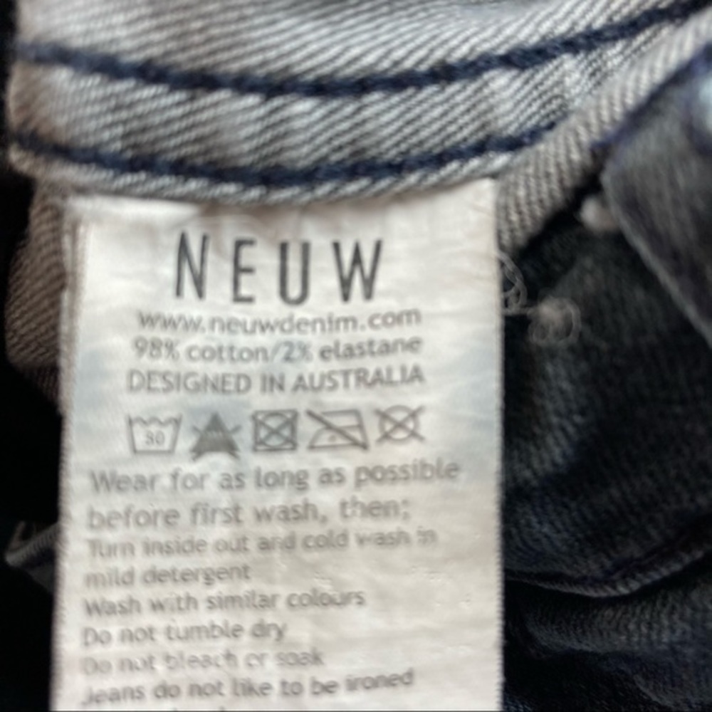 Neuw Razor Skinny Blue Denim Low Rise Jean‎ - Picture 8 of 10